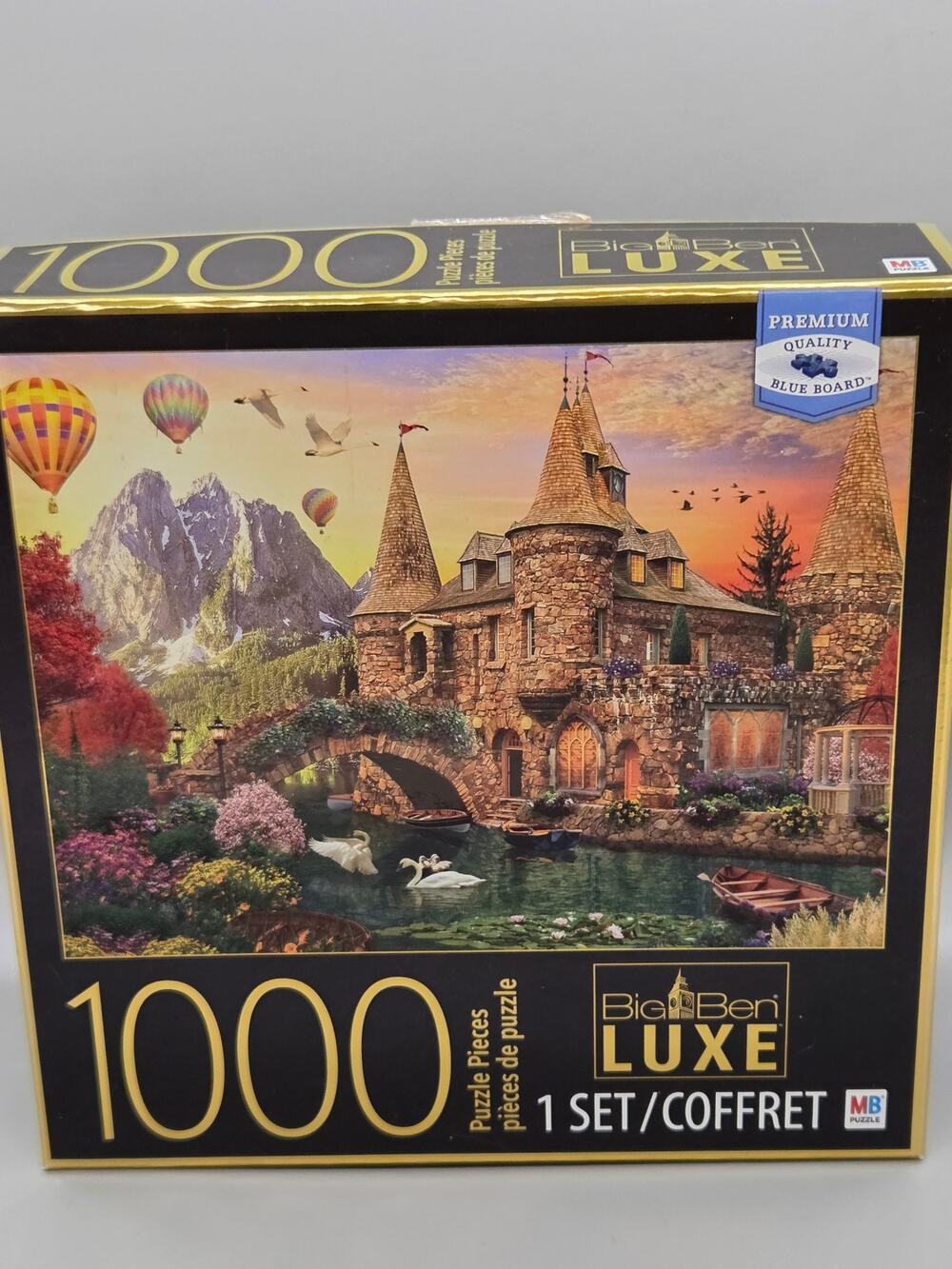 Big Ben Luxe Castle #2 (1000-Piece) Jigsaw Puzzle by MB Puzzle
